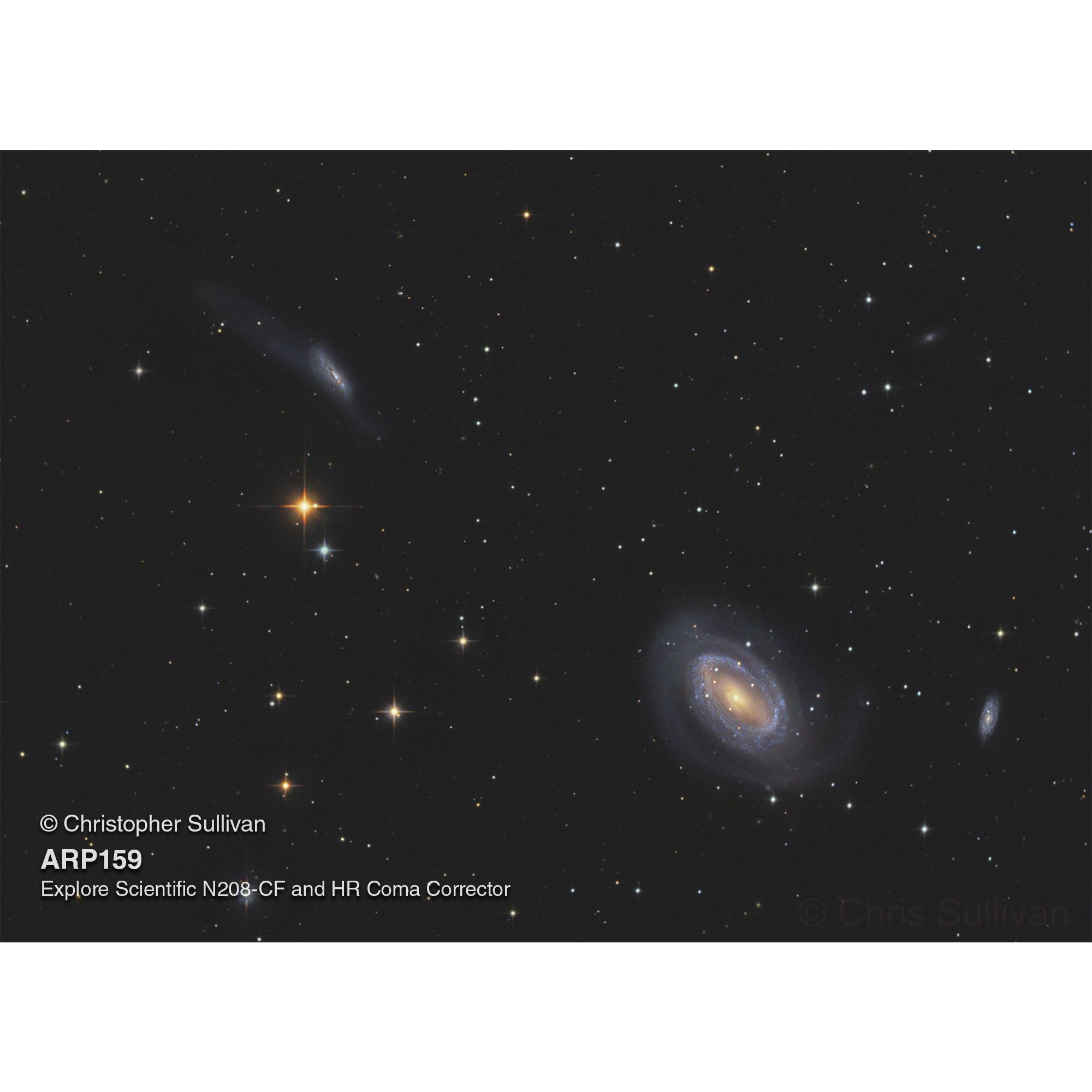 Explore Scientific N208CF Newtonian Telescope - Astrograph Edition