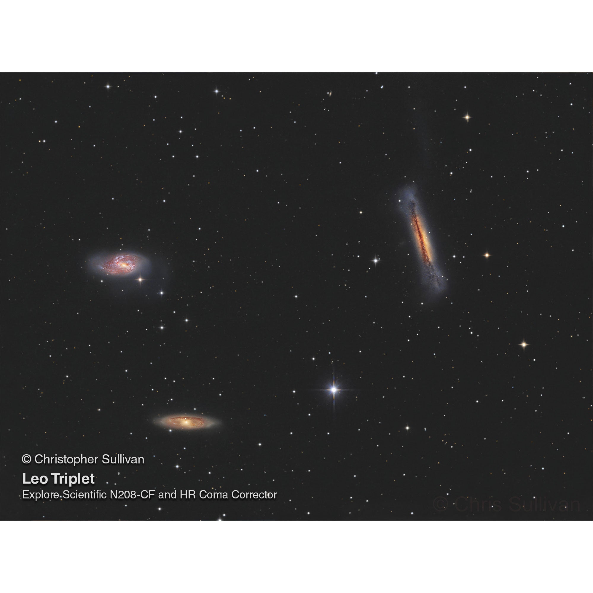 Explore Scientific N208CF Newtonian Telescope - Astrograph Edition