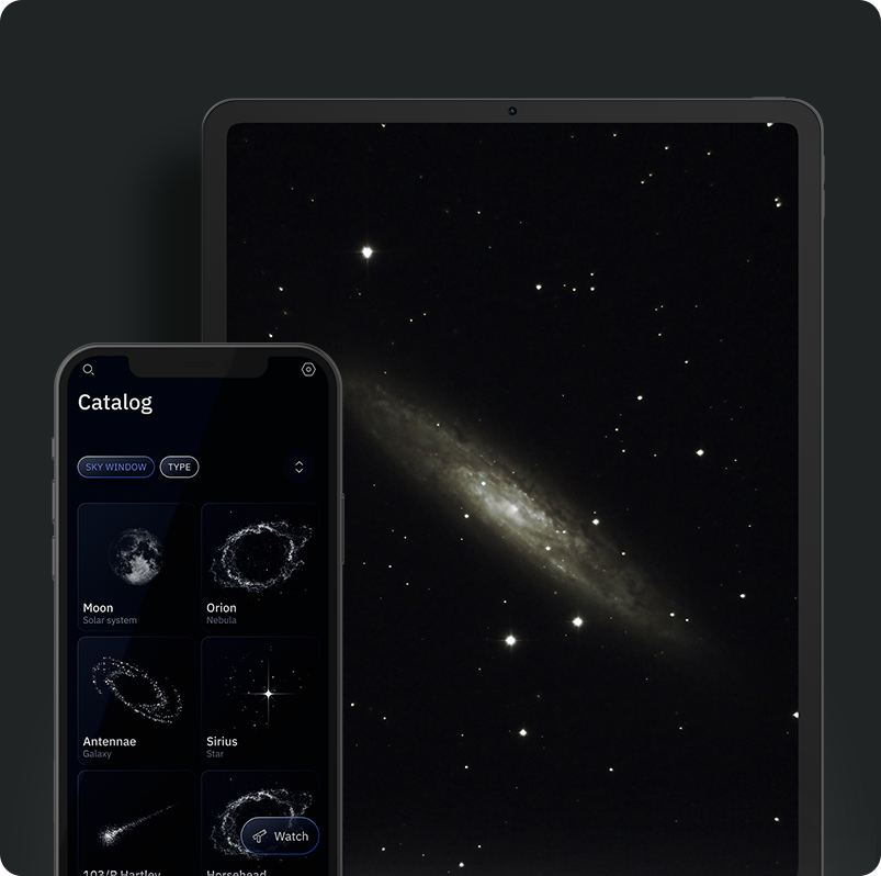 Unistellar ODYSSEY PRO Red Edition Smart Telescope - Compact, Lightweight and User-Friendly Telescope